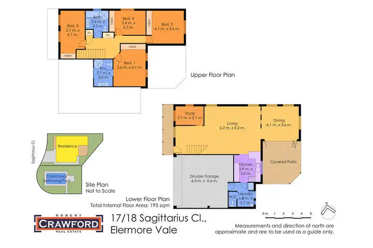 Floorplan of Homely house listing, 17/18 Sagittarius Close, Elermore Vale NSW 2287