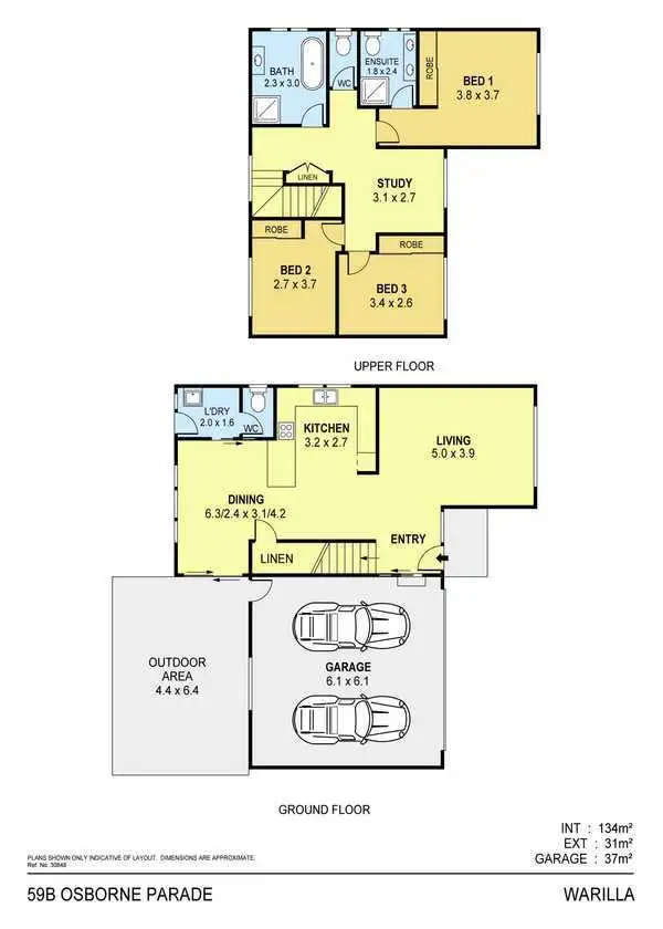 Floorplan of Homely house listing, 59 Osborne Parade, Warilla NSW 2528