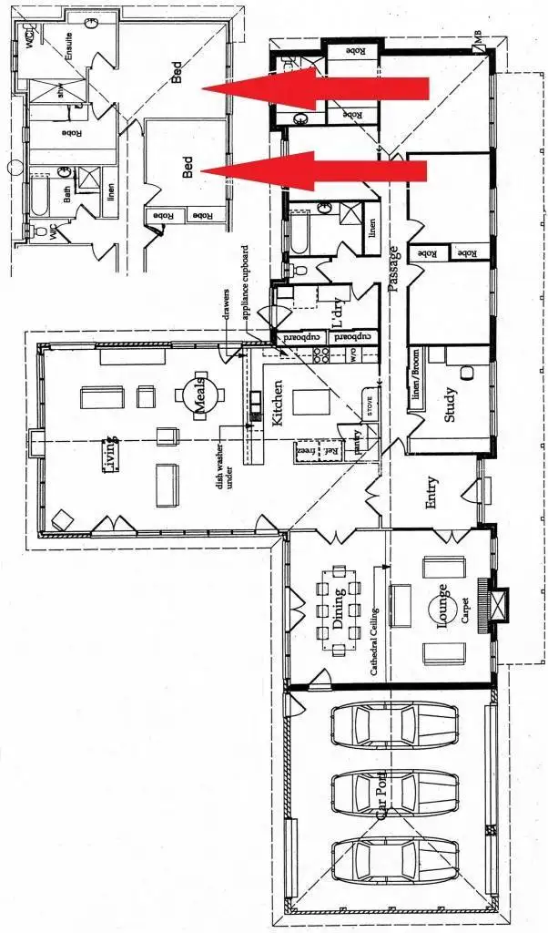 Floorplan of Homely house listing, 3 Maidensmith Drive, Moama NSW 2731