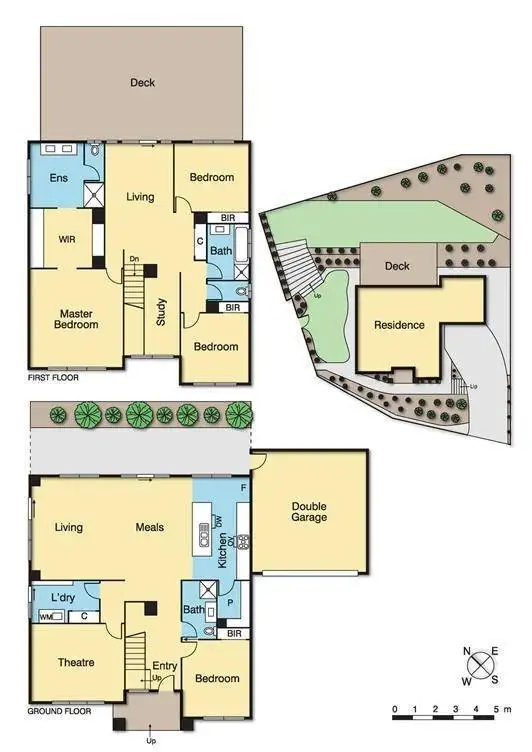Floorplan of Homely house listing, 42 Kingfisher Drive, Diamond Creek VIC 3089