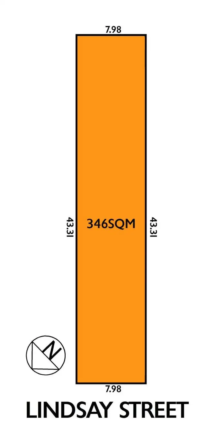Floorplan of Homely land listing, 7a Lindsay Street, Vale Park SA 5081