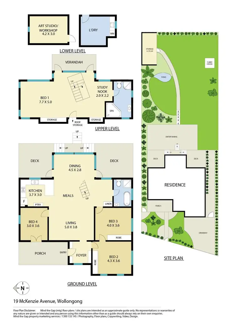 Floorplan of Homely house listing, 19 McKenzie Avenue, Wollongong NSW 2500