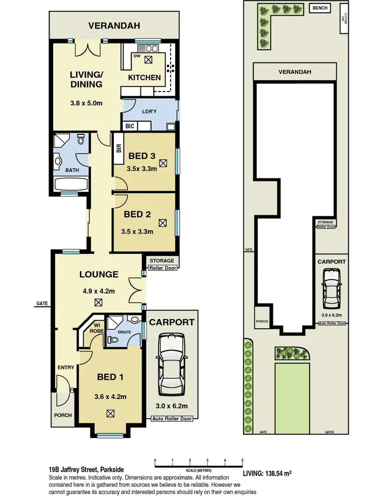 Floorplan of Homely house listing, 19b Jaffrey Street, Parkside SA 5063