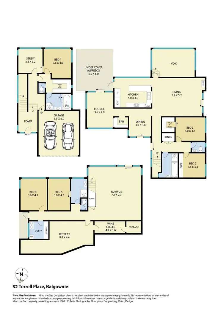 Floorplan of Homely house listing, 32 Terrell Place, Balgownie NSW 2519