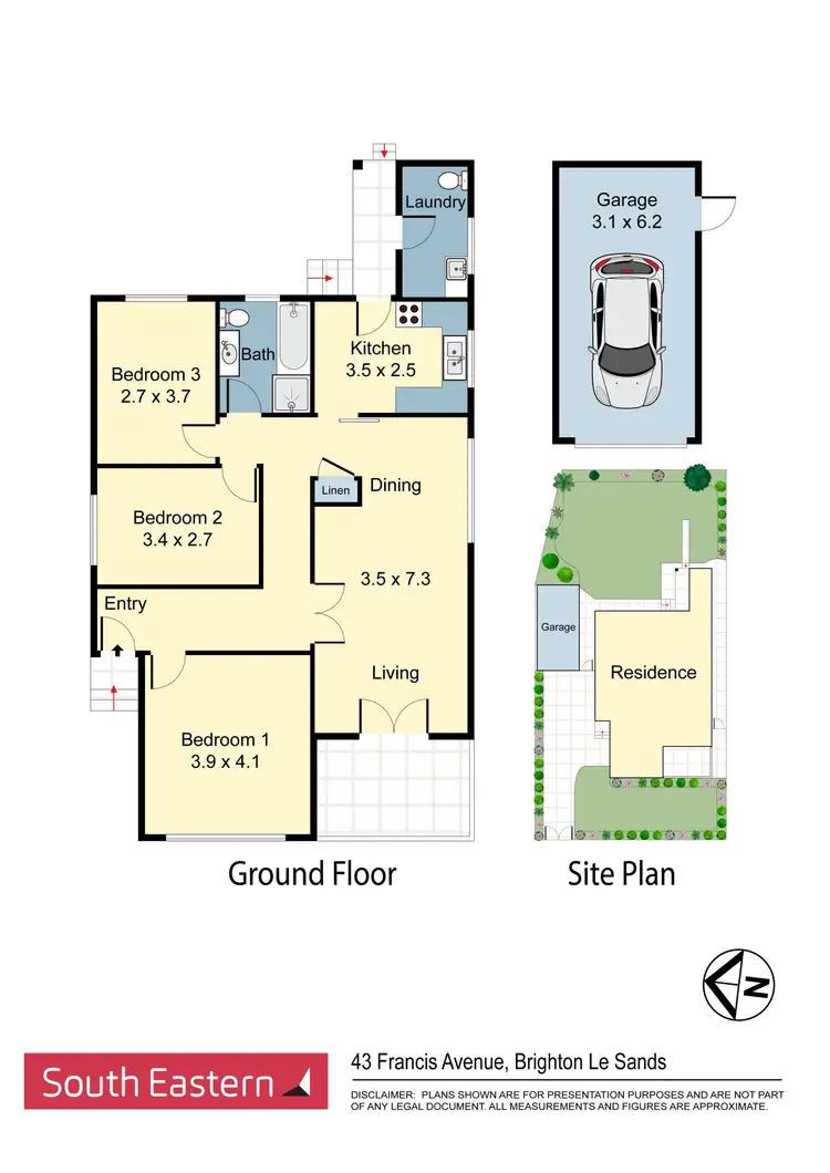 Floorplan of Homely house listing, 43 Francis Avenue, Brighton-le-sands NSW 2216