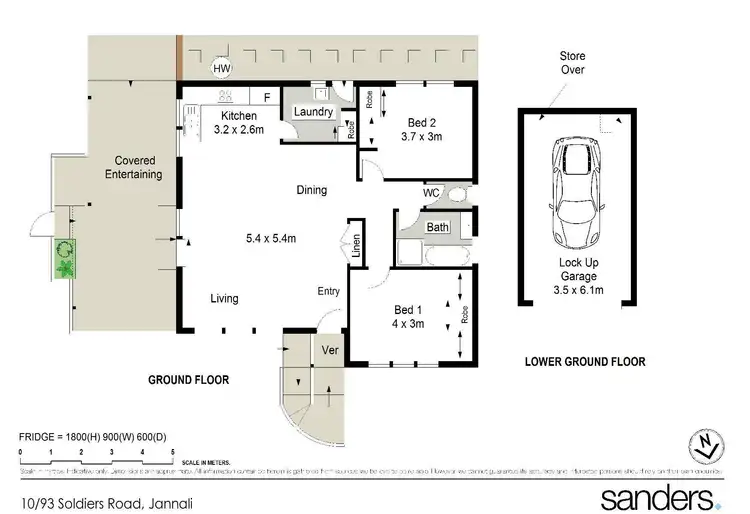 Floorplan of Homely villa listing, 10/93-95 Soldiers Road, Jannali NSW 2226