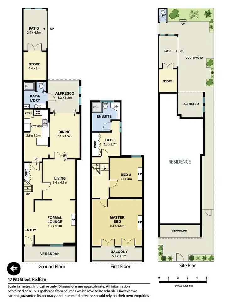 Floorplan of Homely house listing, 47 Pitt Street, Redfern NSW 2016