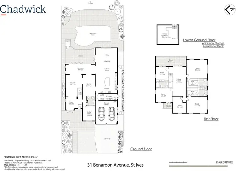 Floorplan of Homely house listing, 31 Benaroon Avenue, St Ives NSW 2075