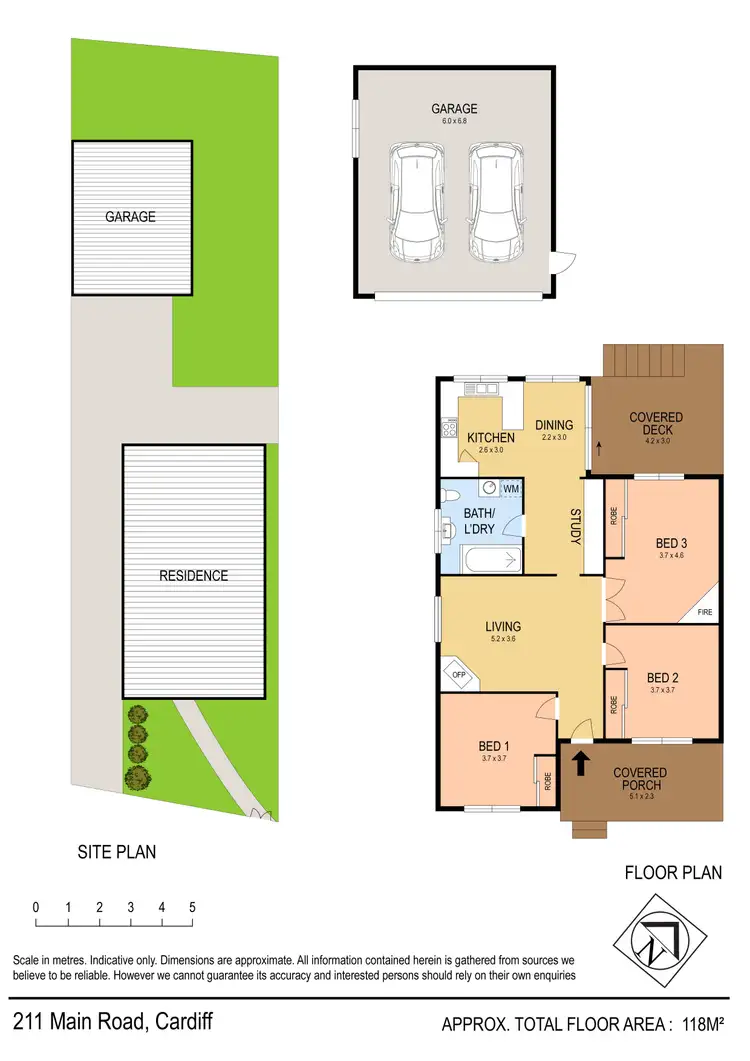Floorplan of Homely house listing, 211 Main Road, Cardiff NSW 2285