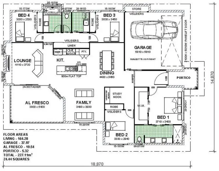 Floorplan of Homely house listing, 4 Wegert Close, Gordonvale QLD 4865