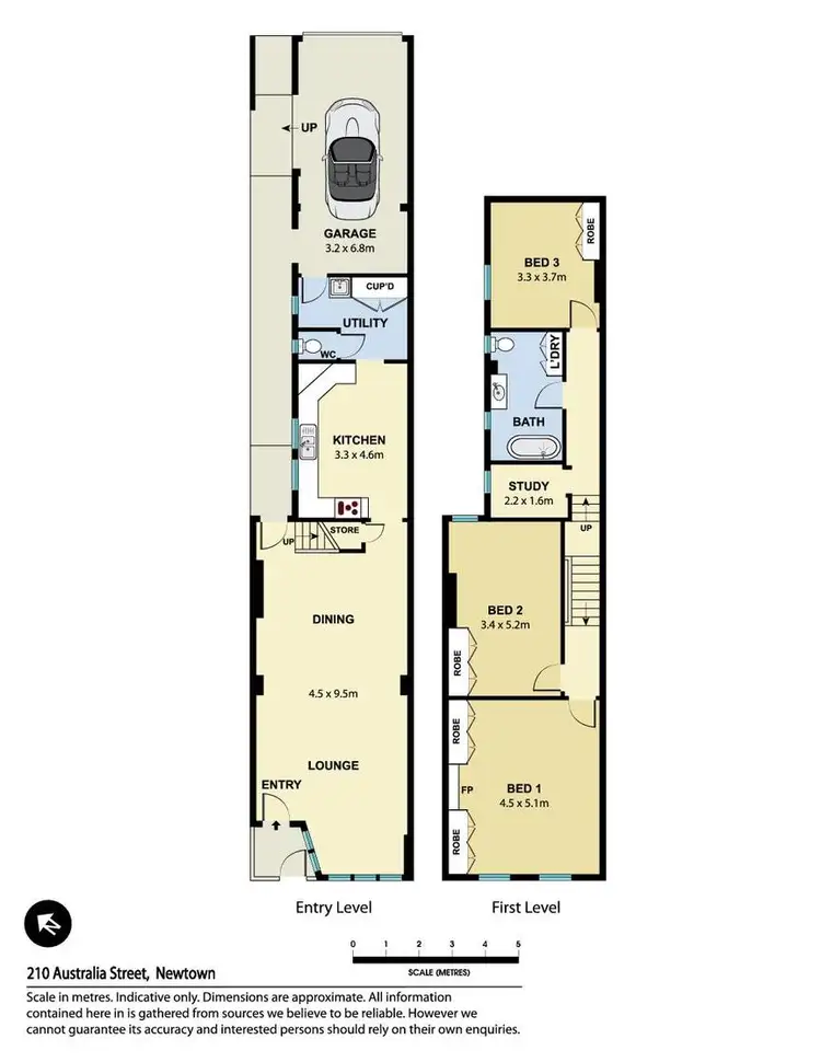 Floorplan of Homely house listing, 210 Australia Street, Newtown NSW 2042