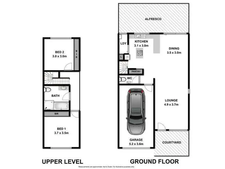 Floorplan of Homely unit listing, 3/183 Baranbale Way, Springdale Heights NSW 2641
