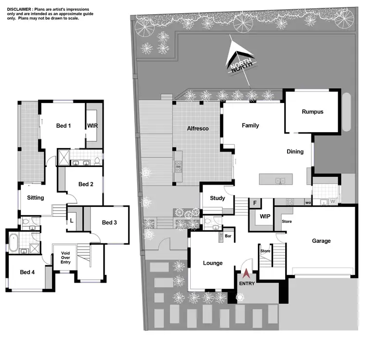 Floorplan of Homely house listing, 43 Keewong Street, Crace ACT 2911