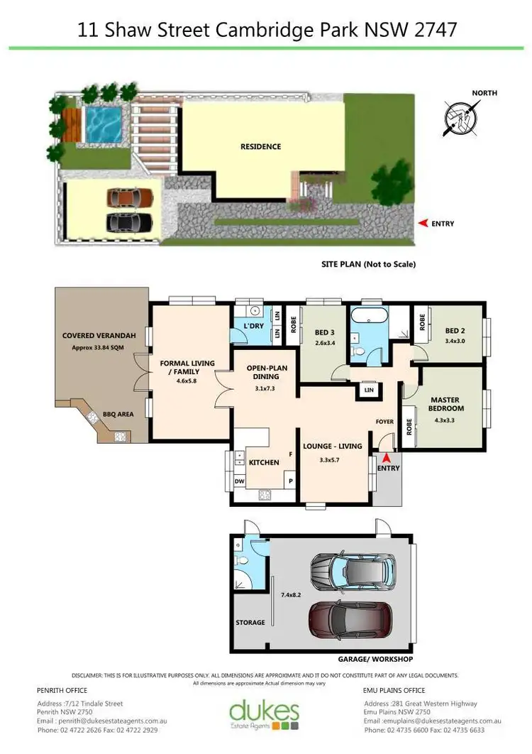 Floorplan of Homely house listing, 11 Shaw Street, Cambridge Park NSW 2747