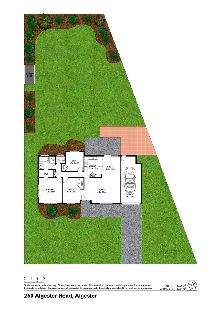 Floorplan of Homely house listing, 250 Algester Road, Calamvale QLD 4116