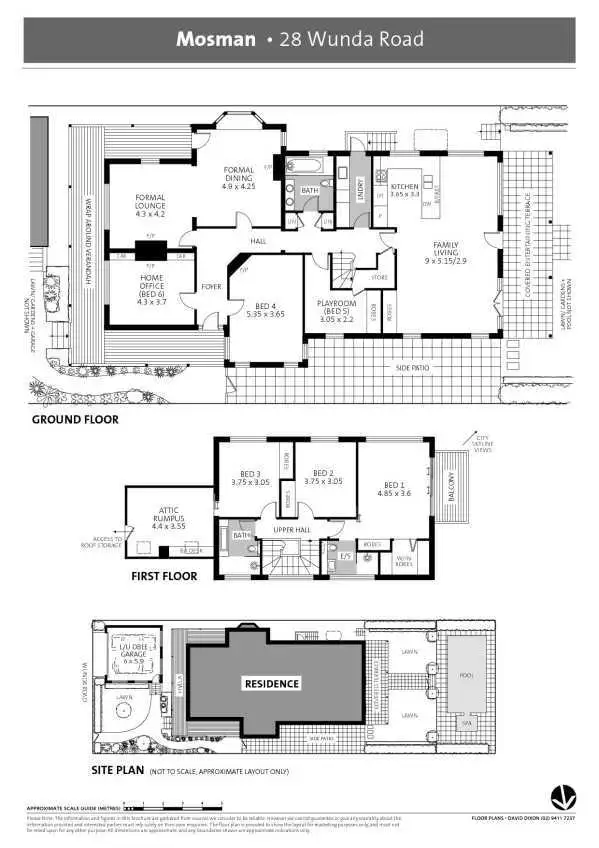 Floorplan of Homely house listing, 28 Wunda Road, Mosman NSW 2088