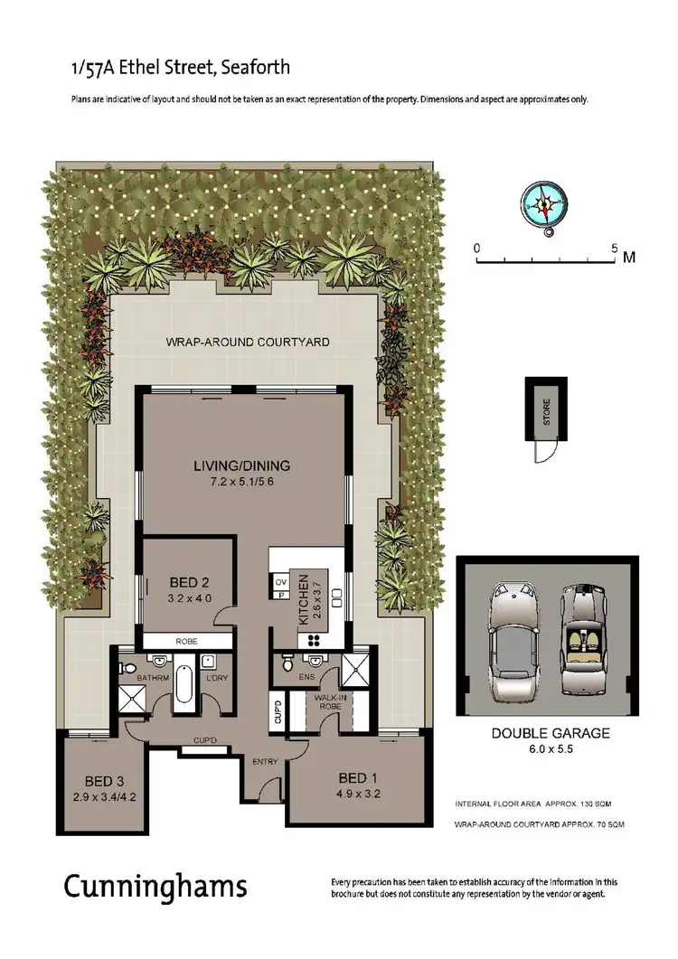 Floorplan of Homely unit listing, 1/57a Ethel Street, Seaforth NSW 2092