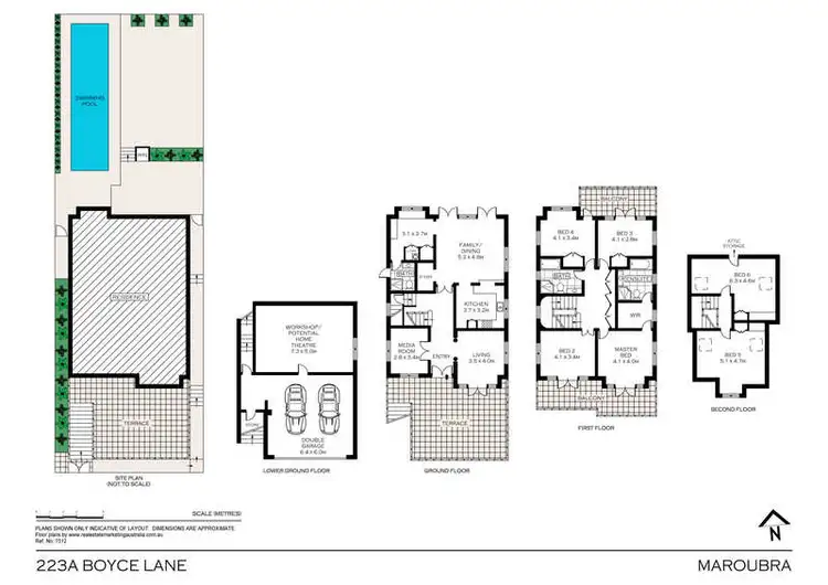 Floorplan of Homely house listing, 223a Boyce Lane, Maroubra NSW 2035