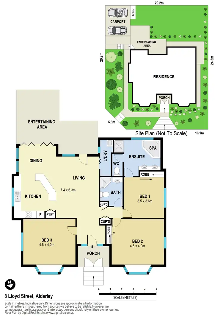 Floorplan of Homely house listing, 8 Lloyd Street, Alderley QLD 4051