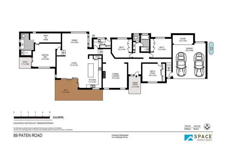 Floorplan of Homely house listing, 89 Paten Road, The Gap QLD 4061