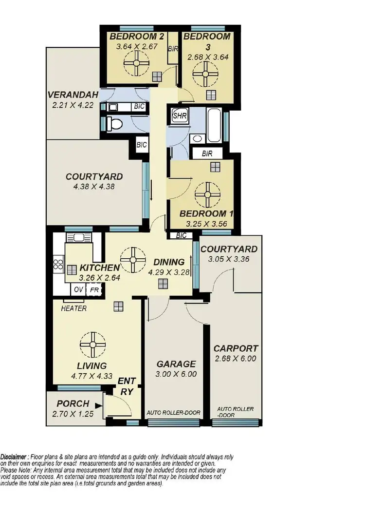 Floorplan of Homely unit listing, 2/16 Cocos Grove, West Lakes SA 5021