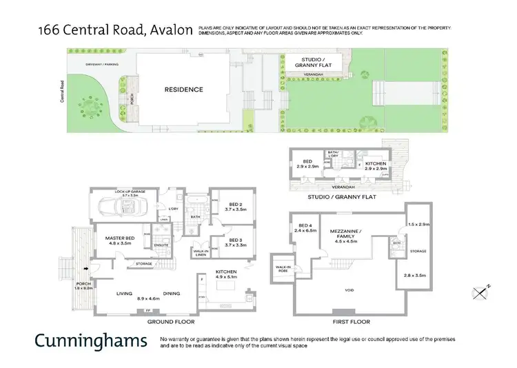 Floorplan of Homely house listing, 166 Central Road, Avalon Beach NSW 2107