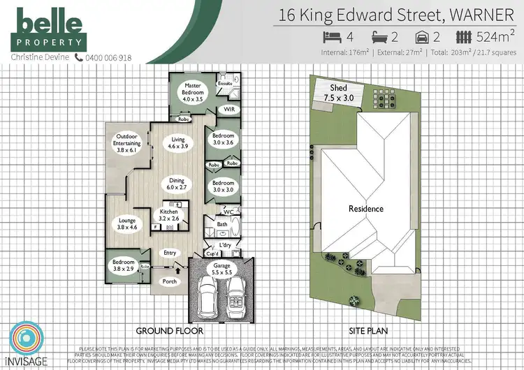Floorplan of Homely house listing, 16 King Edward Street, Warner QLD 4500