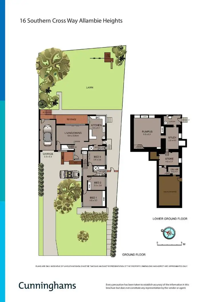 Floorplan of Homely house listing, 16 Southern Cross Way, Allambie Heights NSW 2100