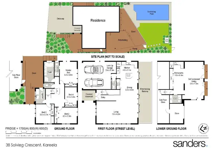 Floorplan of Homely house listing, 38 Solveig Crescent, Kareela NSW 2232
