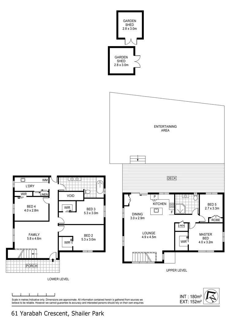 Floorplan of Homely house listing, 61 Yarabah Crescent, Shailer Park QLD 4128