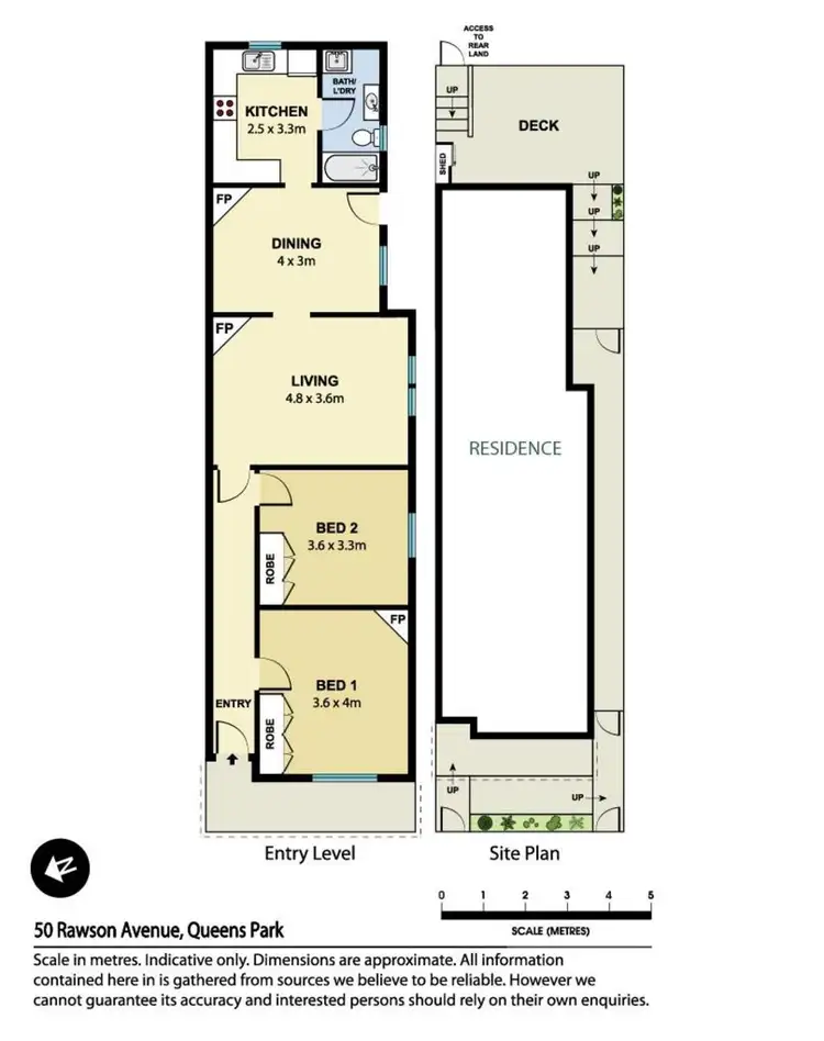 Floorplan of Homely house listing, 50 Rawson Avenue, Queens Park NSW 2022