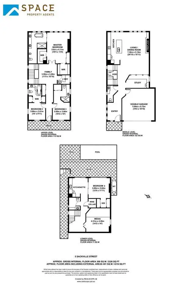 Floorplan of Homely house listing, 5 Sackville Street, Milton QLD 4064