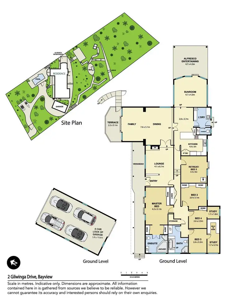 Floorplan of Homely house listing, 2 Gilwinga Drive, Bayview NSW 2104