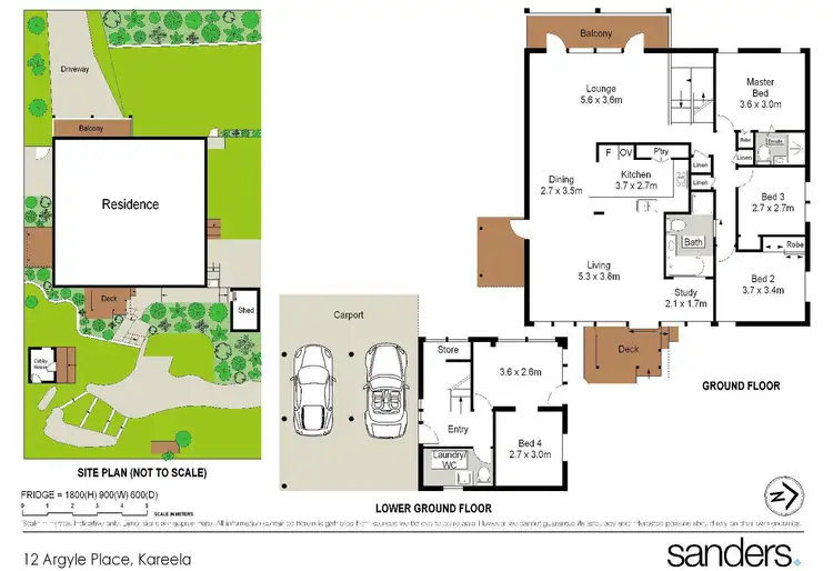 Floorplan of Homely house listing, 12 Argyle Place, Kareela NSW 2232