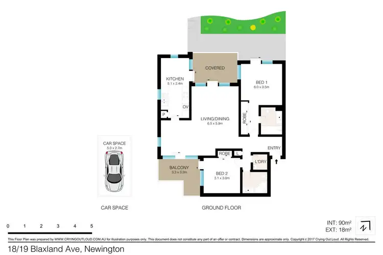 Floorplan of Homely apartment listing, 18/19 Blaxland Avenue, Newington NSW 2127