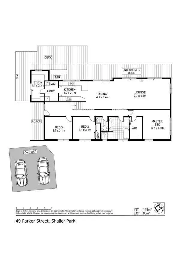 Floorplan of Homely house listing, 49 Parker Street, Shailer Park QLD 4128
