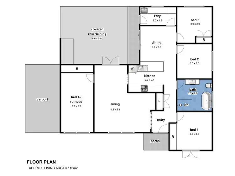 Floorplan of Homely house listing, 47 Biggera Street, Mittagong NSW 2575