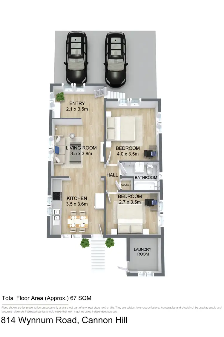 Floorplan of Homely house listing, 814 Wynnum Road, Cannon Hill QLD 4170