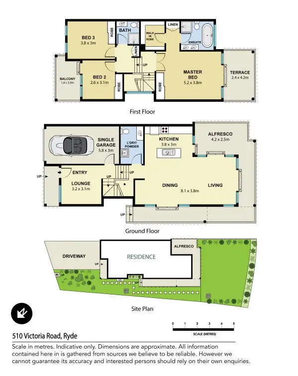 Floorplan of Homely house listing, 510 Victoria Road, Ryde NSW 2112