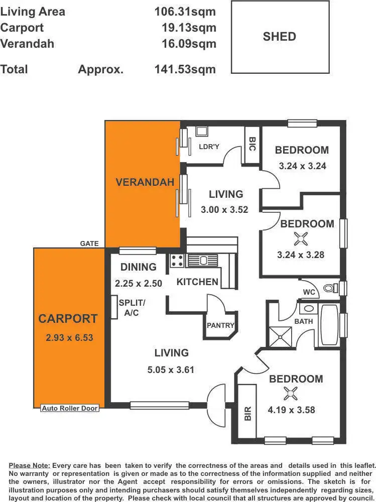 Floorplan of Homely house listing, 12 Victoria Street, Semaphore Park SA 5019