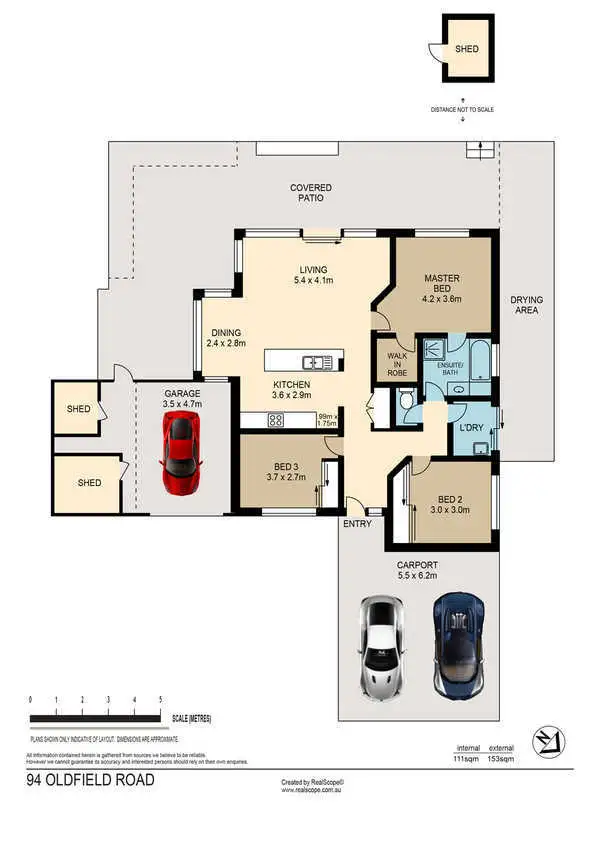 Floorplan of Homely house listing, 94 Oldfield Road, Sinnamon Park QLD 4073