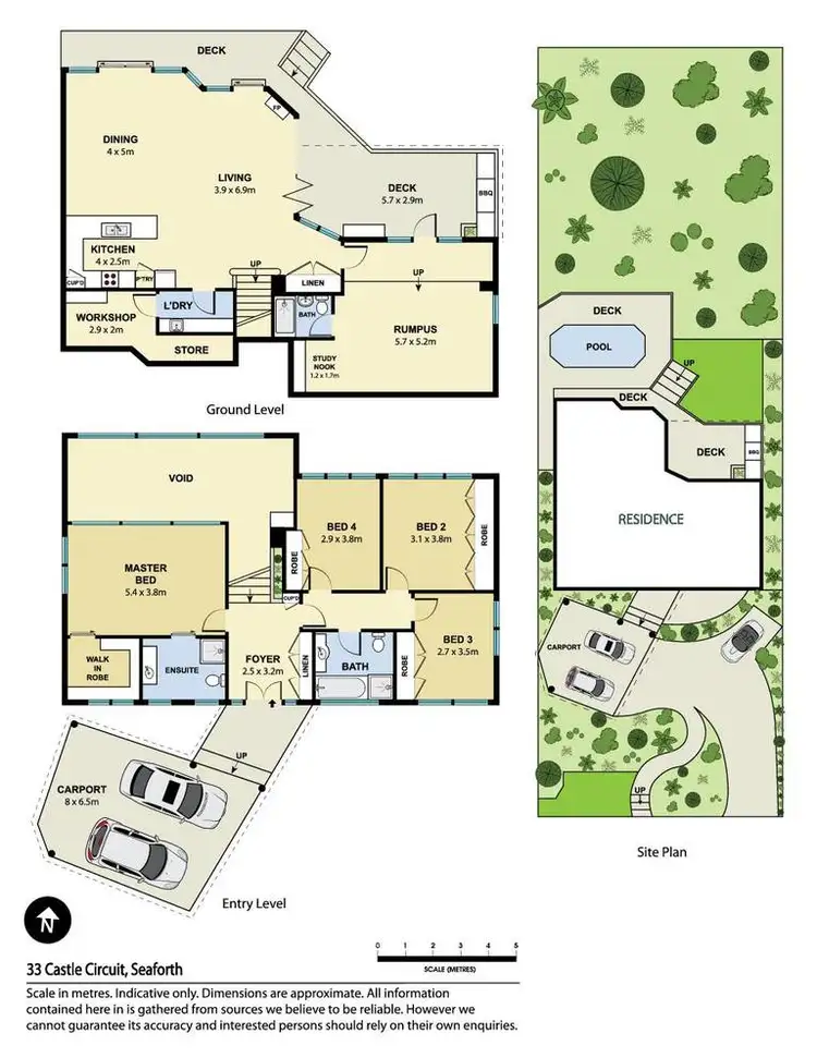 Floorplan of Homely house listing, 33 Castle Circuit, Seaforth NSW 2092