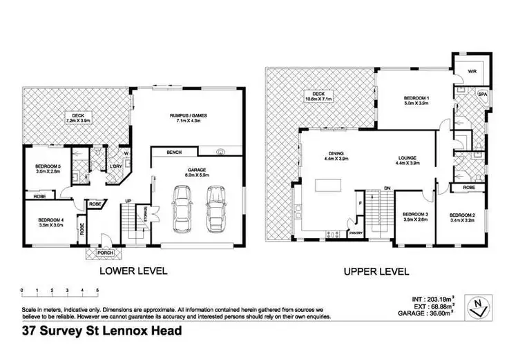 Floorplan of Homely house listing, 37 Survey Street, Lennox Head NSW 2478