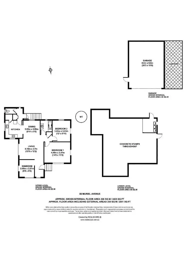 Floorplan of Homely house listing, 86 Muriel Avenue, Moorooka QLD 4105
