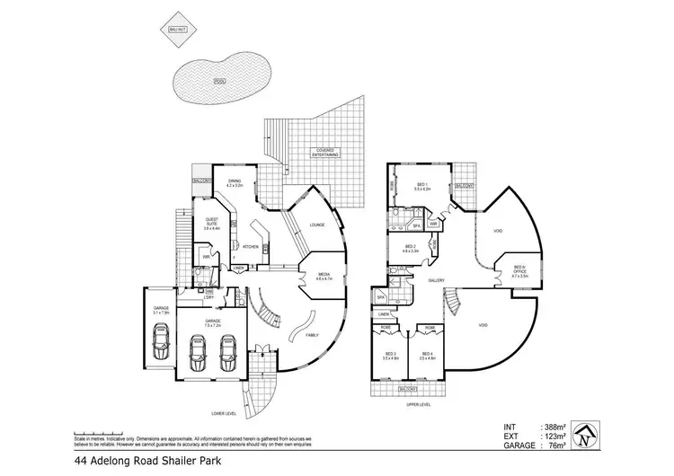 Floorplan of Homely house listing, 44 Adelong Road, Shailer Park QLD 4128