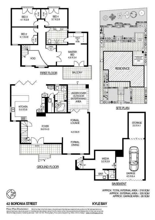 Floorplan of Homely house listing, 42 Boronia Street, Kyle Bay NSW 2221