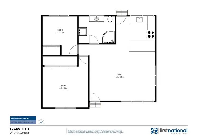 Floorplan of Homely house listing, 20 Ash Street, Evans Head NSW 2473