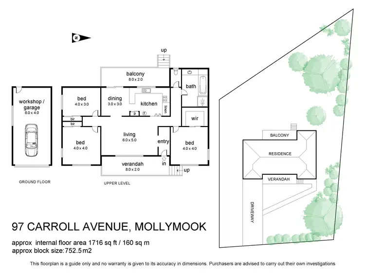 Floorplan of Homely house listing, 97 Carroll Avenue, Mollymook NSW 2539