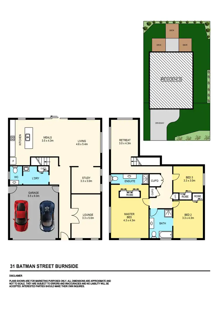 Floorplan of Homely house listing, 31 Batman Street, Burnside Heights VIC 3023