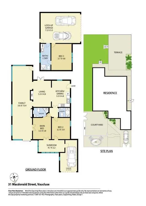 Floorplan of Homely house listing, 31 Macdonald Street, Vaucluse NSW 2030